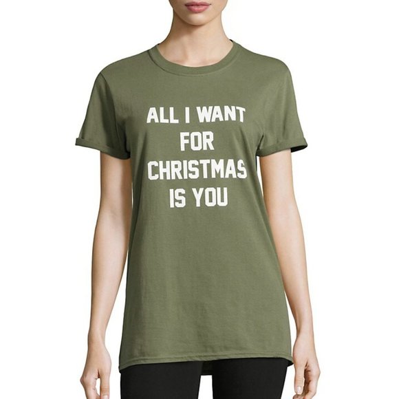 “All I Want for Christmas is You” Graphic Tee - Picture 1 of 2
